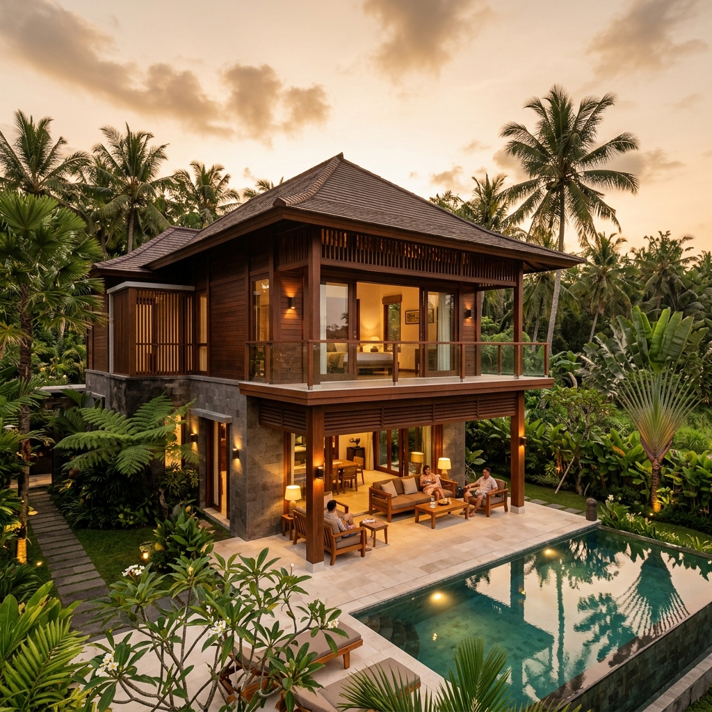 Rumah Tropis Serpong